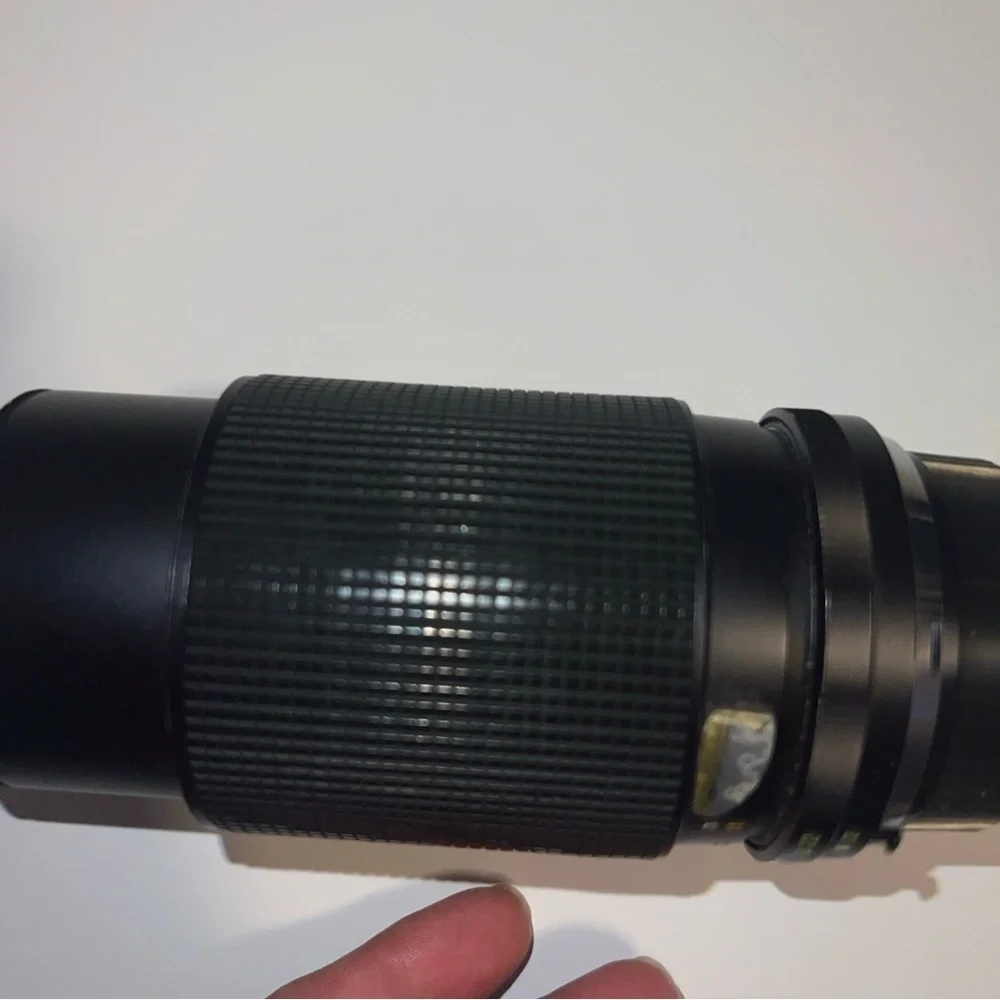Spiratone Asanuma F=70mm-150mm Camera Lens Vintage Black Preowned Untested!!